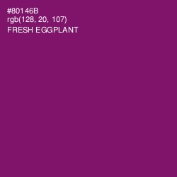 #80146B - Fresh Eggplant Color Image