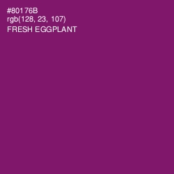 #80176B - Fresh Eggplant Color Image