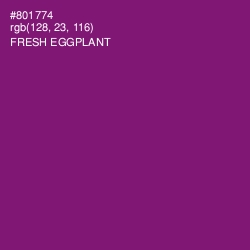 #801774 - Fresh Eggplant Color Image