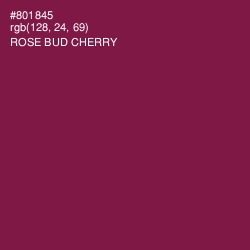 #801845 - Rose Bud Cherry Color Image