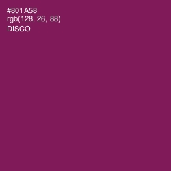 #801A58 - Disco Color Image