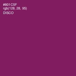 #801C5F - Disco Color Image