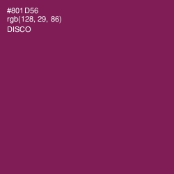 #801D56 - Disco Color Image