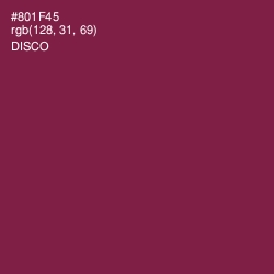 #801F45 - Disco Color Image