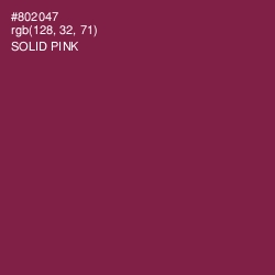 #802047 - Solid Pink Color Image