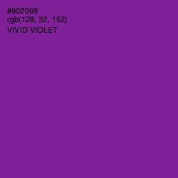 #802098 - Vivid Violet Color Image