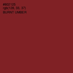 #802125 - Burnt Umber Color Image