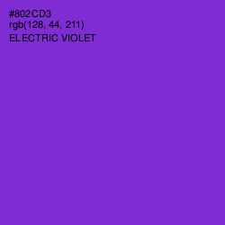 #802CD3 - Electric Violet Color Image