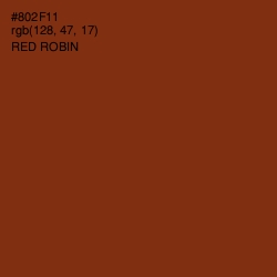 #802F11 - Red Robin Color Image