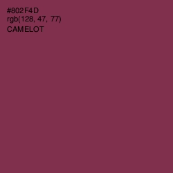 #802F4D - Camelot Color Image