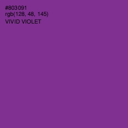 #803091 - Vivid Violet Color Image