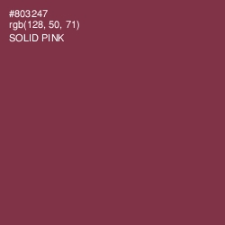 #803247 - Solid Pink Color Image