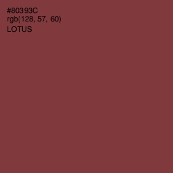 #80393C - Lotus Color Image