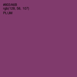 #803A6B - Plum Color Image