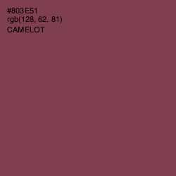 #803E51 - Camelot Color Image