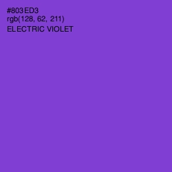 #803ED3 - Electric Violet Color Image