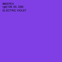 #803FE4 - Electric Violet Color Image