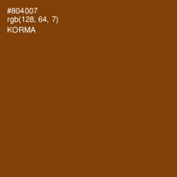 #804007 - Korma Color Image