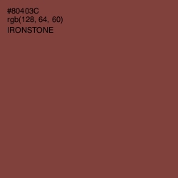 #80403C - Ironstone Color Image