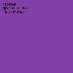 #8040A6 - Trendy Pink Color Image