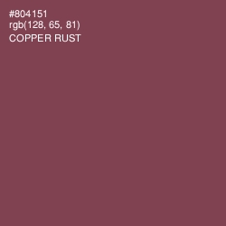 #804151 - Copper Rust Color Image