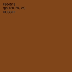 #804518 - Russet Color Image