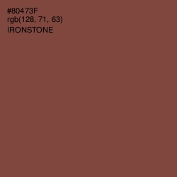 #80473F - Ironstone Color Image