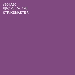 #804A80 - Strikemaster Color Image