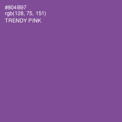 #804B97 - Trendy Pink Color Image