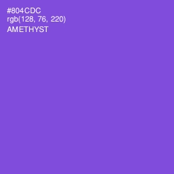 #804CDC - Amethyst Color Image