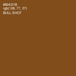 #804D1B - Bull Shot Color Image