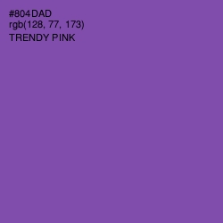 #804DAD - Trendy Pink Color Image