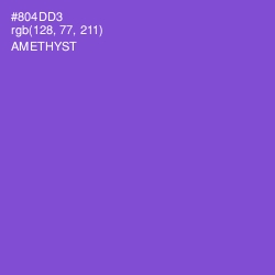 #804DD3 - Amethyst Color Image