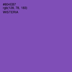 #804EB7 - Wisteria Color Image