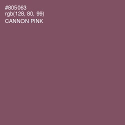 #805063 - Cannon Pink Color Image