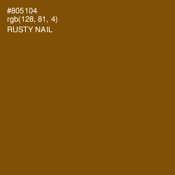 #805104 - Rusty Nail Color Image