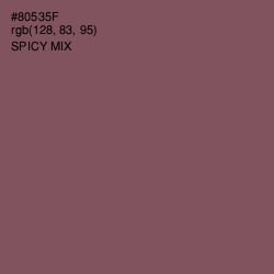 #80535F - Spicy Mix Color Image