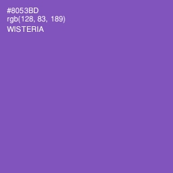 #8053BD - Wisteria Color Image