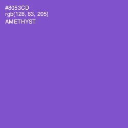 #8053CD - Amethyst Color Image