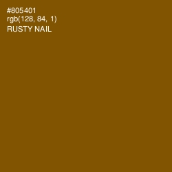 #805401 - Rusty Nail Color Image