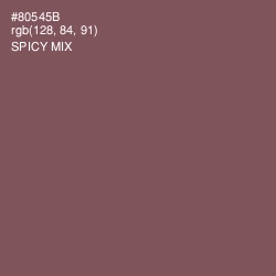#80545B - Spicy Mix Color Image