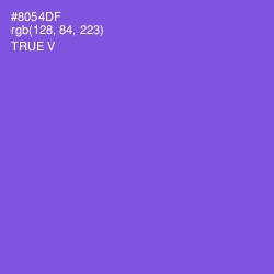 #8054DF - True V Color Image