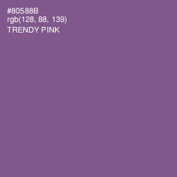 #80588B - Trendy Pink Color Image