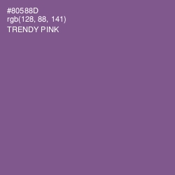 #80588D - Trendy Pink Color Image