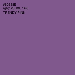 #80588E - Trendy Pink Color Image