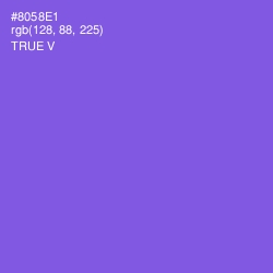 #8058E1 - True V Color Image