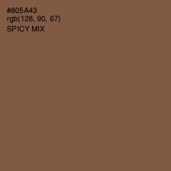 #805A43 - Spicy Mix Color Image