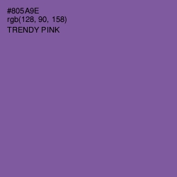 #805A9E - Trendy Pink Color Image