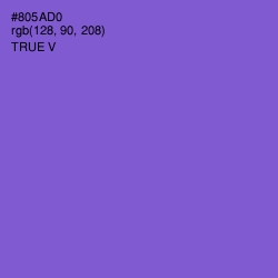 #805AD0 - True V Color Image