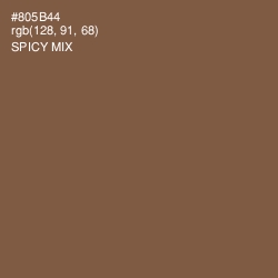 #805B44 - Spicy Mix Color Image